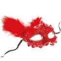 ANTIFAZ ROJO CON PLUMA