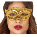 ANTIFAZ LENTEJUELAS ORO