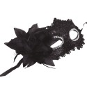 ANTIFAZ NEGRO CON FLOR