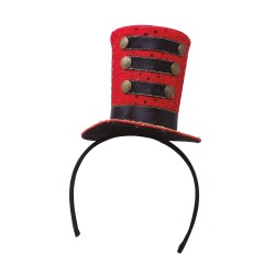 CHISTERA MINI HAT MAJORETTE ROJA