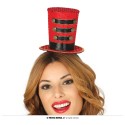 CHISTERA MINI HAT MAJORETTE ROJA