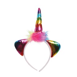 DIADEMA UNICORNIO MULTIC.