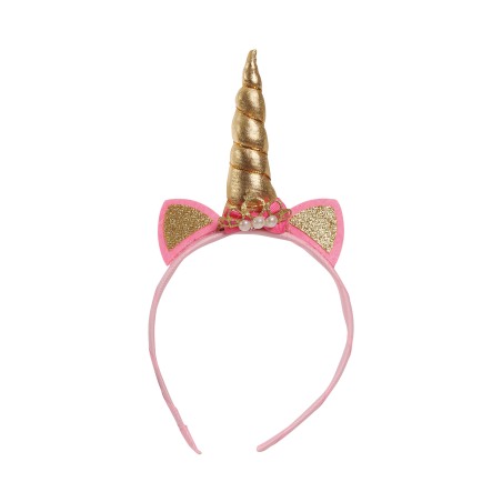 DIADEMA UNICORNIO ORO INFANTIL