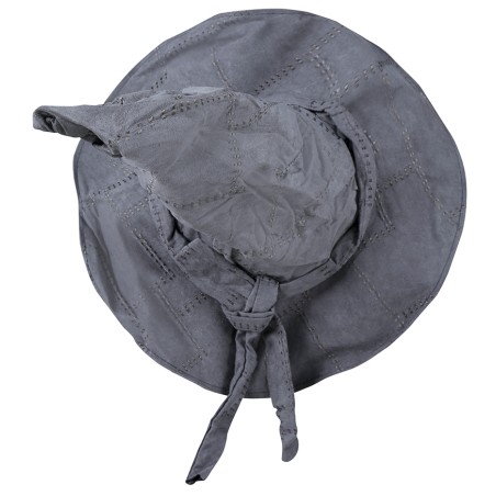 SOMBRERO TELA GRIS MAGO