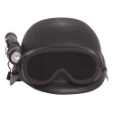 CASCO ANTIDISTURBIOS INF. CON LINTERNA