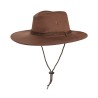 GORRO VAQUERO MARRON EXTRA