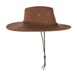 GORRO VAQUERO MARRON EXTRA