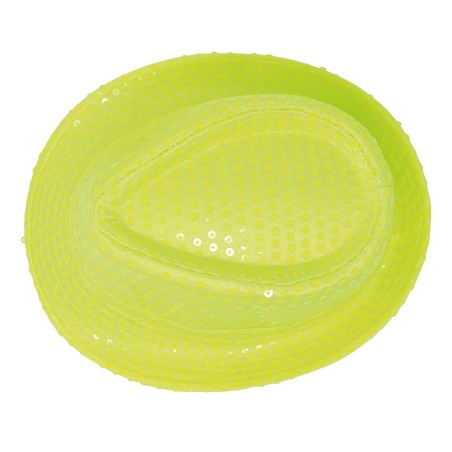 GORRO GANGSTER LENTEJUELAS NEON