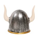 CASCO BARBARO CON CUERNOS