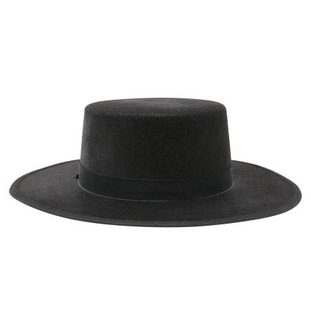 Sombrero Cordobés Fieltro Negro