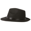 Sombrero Ganster Adulto Negro