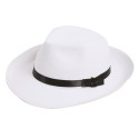 Sombrero Ganster Adulto Blanco