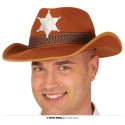Sombrero Sherif Marrón