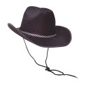 SOMBRERO SHERIF FIELTRO NEGRO