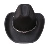 SOMBRERO SHERIF FIELTRO NEGRO