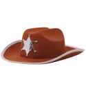 Sombrero Sherif Marrón