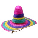 SOMBRERO MEJICANO 50 CMS.MULTICOLOR