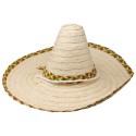 SOMBRERO MEJICANO PAJA 50 CMS.