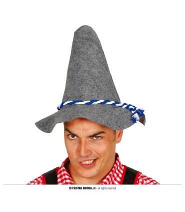 GORRO TIROLES GRIS