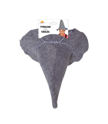 GORRO TIROLES GRIS