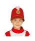 SOMBRERO MAJORETTE ROJO INFANTIL