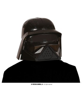 Casco Negro Señor del Mal