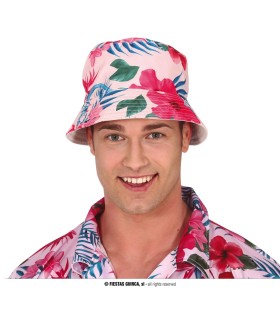 GORRO HAWAIANO FLAMENCOS