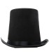 CHISTERA NEGRA FIELTRO ALTA 20 CMS.