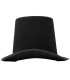 CHISTERA NEGRA FIELTRO ALTA 20 CMS.