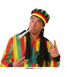 Gorro Jamaicano con Trenzas