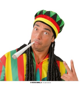 Gorro Jamaicano con Trenzas