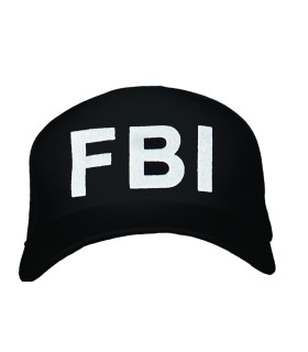 GORRA NEGRA F.B.I.