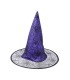 SOMBRERO BRUJA LILA
