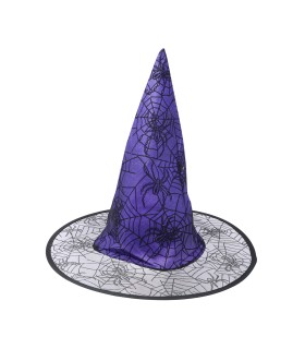 SOMBRERO BRUJA LILA