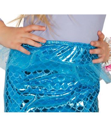 DISFRAZ DE SIRENA INFANTIL