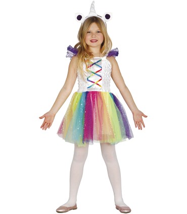 DISFRAZ DE UNICORNIO TUTU INFANTIL