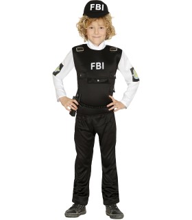 DISFRAZ DE F.B.I. INFANTIL