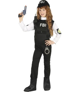 DISFRAZ DE F.B.I. INFANTIL