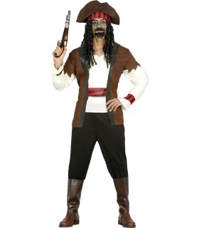 DISFRAZ DE PIRATA SIETE MARES ADULTO