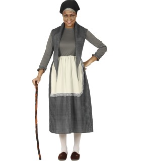 DISFRAZ DE ABUELA 42 44