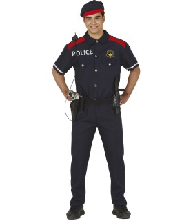 DISFRAZ DE POLICIA