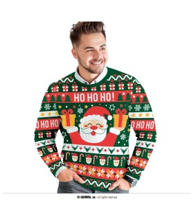 JERSEY NAVIDAD "HO HO HO", HOMBRE