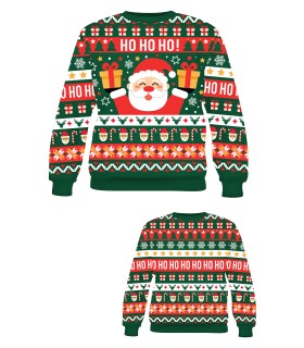 JERSEY NAVIDAD "HO HO HO", HOMBRE