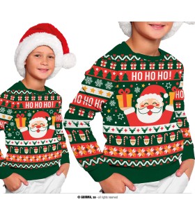 JERSEY NAVIDAD "HO HO HO" INFANTIL