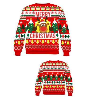 JERSEY NAVIDAD "MERRY XMAS" HOMBRE