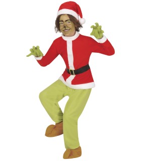 DISFRAZ GRINCH NAVIDAD INFANTIL