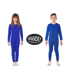 MAILLOT AZUL 2 PZAS UNISEX SPANDEX