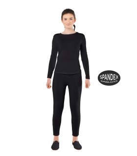 MAILLOT NEGRO 2 PZAS MUJER SPANDEX
