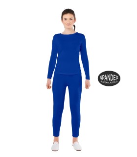 MAILLOT AZUL 2 PZAS MUJER SPANDEX