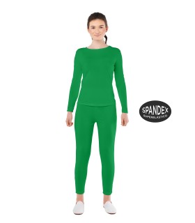 MAILLOT VERDE 2 PZAS MUJER SPANDEX